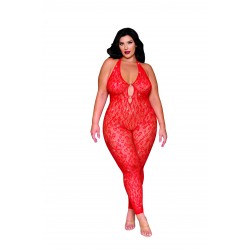 Σούπερ σέξι γυναικεία ολόσωμη φόρμα Dreamgirl με πετράδια