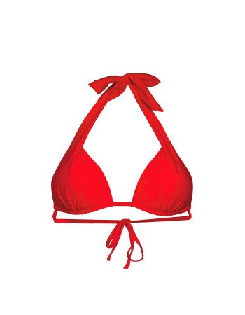 Μαγιό γυναικείο σουτιέν κόκκινο συρόμενο Μαγιό γυναικείο σουτιέν κόκκινο συρόμενο