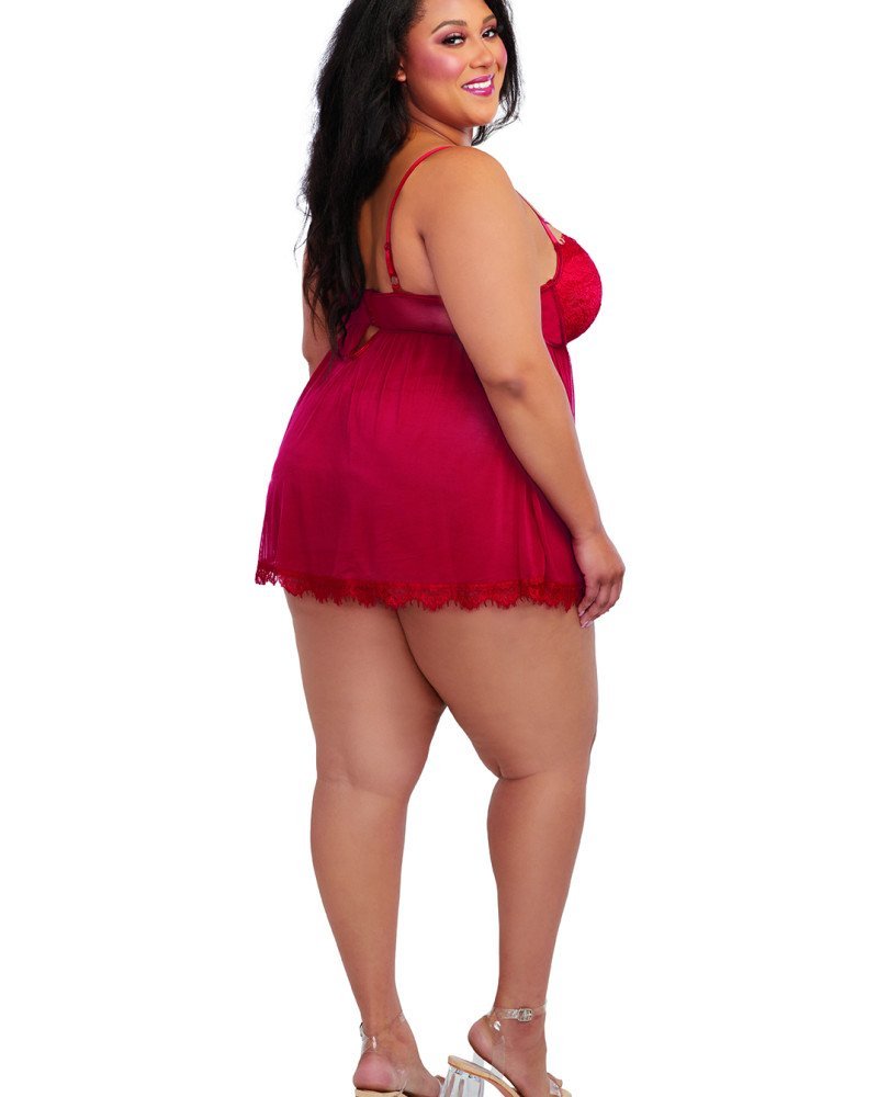 Αισθησιακό babydoll με ενισχυμένο σουτιέν! Αισθησιακό babydoll με ενισχυμένο σουτιέν!