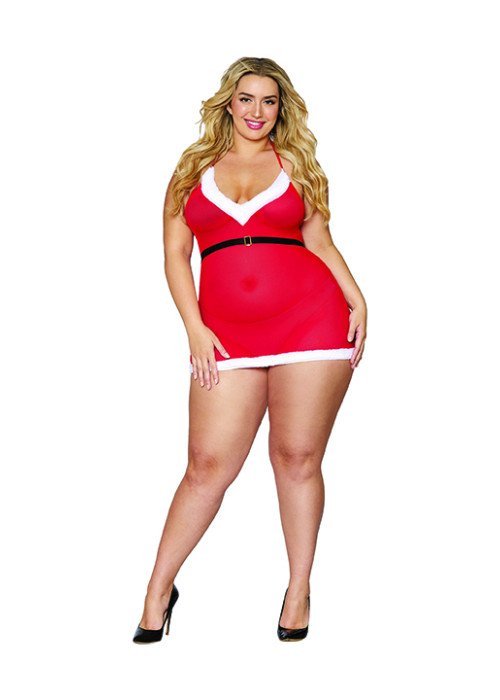 Σέξι Χριστουγεννιάτικο babydoll Αγιοβασιλίτσα "Santa Baby" Σέξι Χριστουγεννιάτικο babydoll Αγιοβασιλίτσα "Santa Baby"