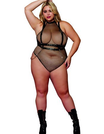 Super sexy κορμάκι δίχτυ και set λουριών! Super sexy κορμάκι δίχτυ και set λουριών!