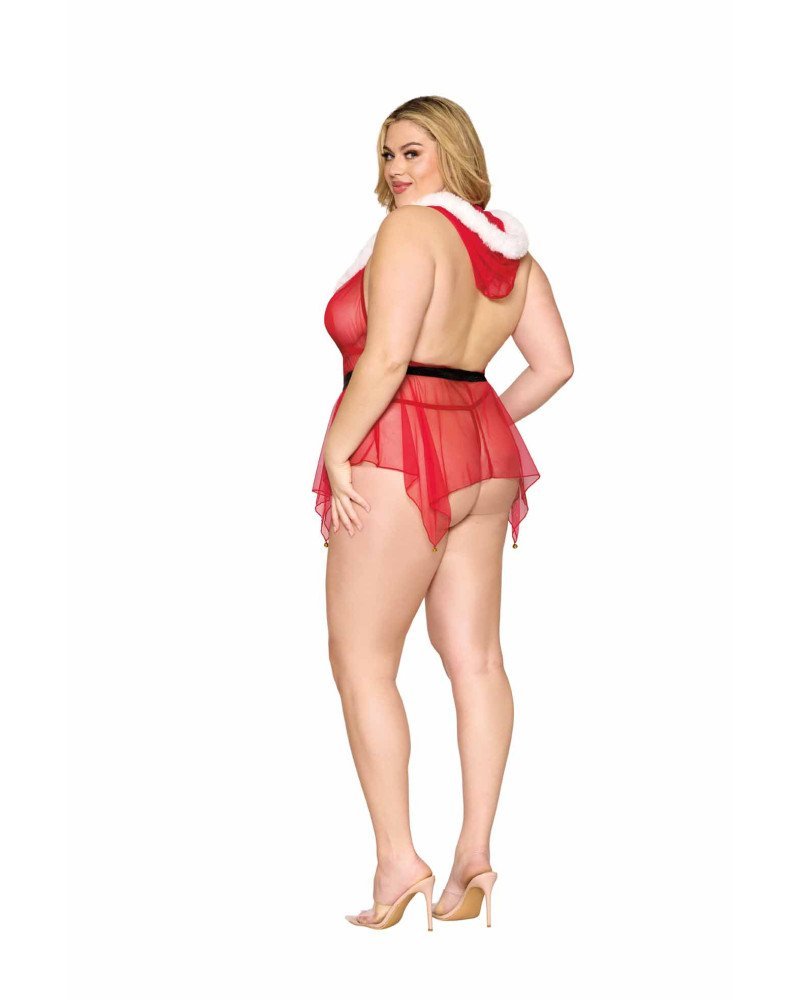 Σέξι Χριστουγεννιάτικο set babydoll "Αγιοβασιλίτσα" Σέξι Χριστουγεννιάτικο set babydoll "Αγιοβασιλίτσα"