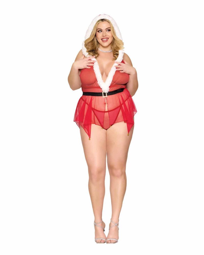 Σέξι Χριστουγεννιάτικο set babydoll "Αγιοβασιλίτσα" Σέξι Χριστουγεννιάτικο set babydoll "Αγιοβασιλίτσα"