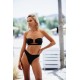Μαγιό γυναικείο σετ μπικίνι στράπλες ανάγλυφο Cup B Μαγιό γυναικείο σετ μπικίνι στράπλες ανάγλυφο Cup B