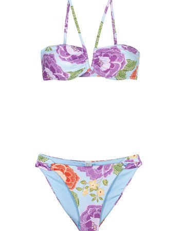 Μαγιό γυναικείο σετ μπικίνι στράπλες Cup B Μαγιό γυναικείο σετ μπικίνι στράπλες Cup B