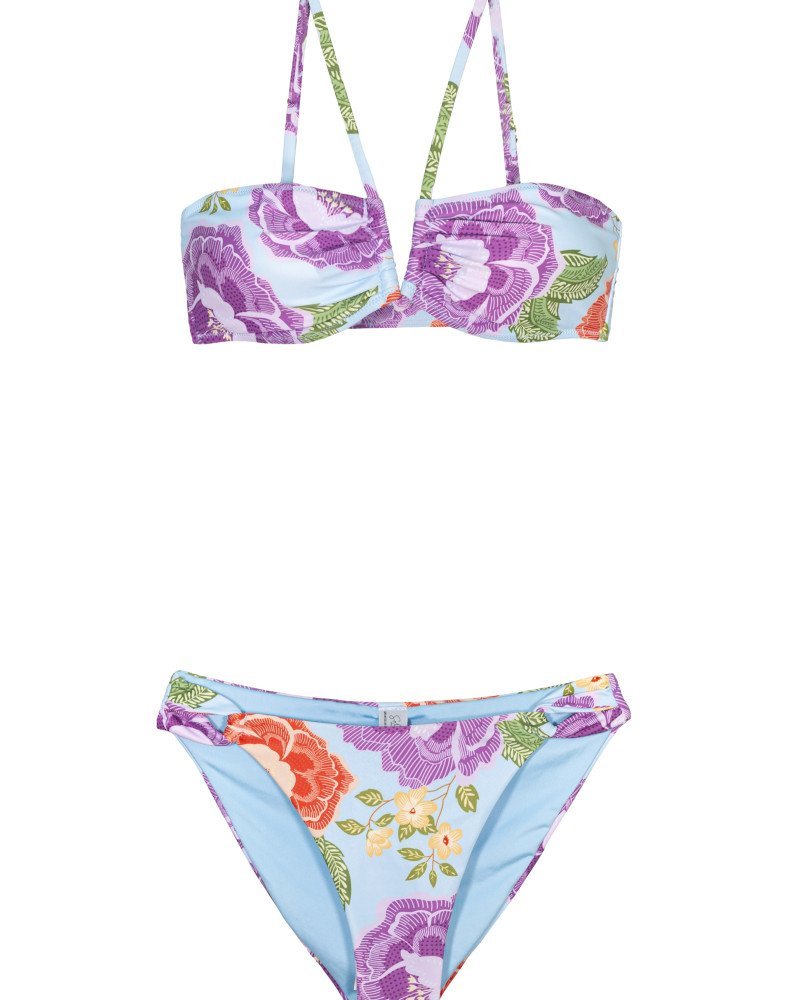 Μαγιό γυναικείο σετ μπικίνι στράπλες Cup B Μαγιό γυναικείο σετ μπικίνι στράπλες Cup B