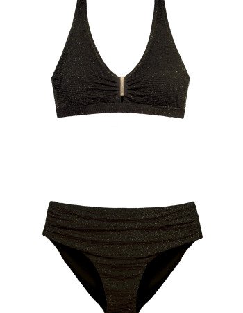 Γυναικείο Μαγιό Τοπ Ανάγλυφο Αμπάνελο Cup F & Σλιπ Ψηλόμεσο Ανάγλυφο Γυναικείο Μαγιό Τοπ Ανάγλυφο Αμπάνελο Cup F & Σλιπ Ψηλόμεσο Ανάγλυφο