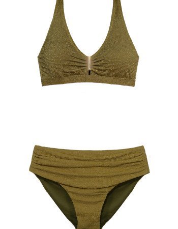 Γυναικείο Μαγιό Τοπ Ανάγλυφο Αμπάνελο Cup F & Σλιπ Ψηλόμεσο Ανάγλυφο Γυναικείο Μαγιό Τοπ Ανάγλυφο Αμπάνελο Cup F & Σλιπ Ψηλόμεσο Ανάγλυφο