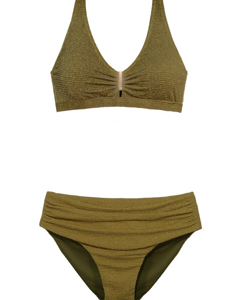 Γυναικείο Μαγιό Τοπ Ανάγλυφο Αμπάνελο Cup F & Σλιπ Ψηλόμεσο Ανάγλυφο Γυναικείο Μαγιό Τοπ Ανάγλυφο Αμπάνελο Cup F & Σλιπ Ψηλόμεσο Ανάγλυφο