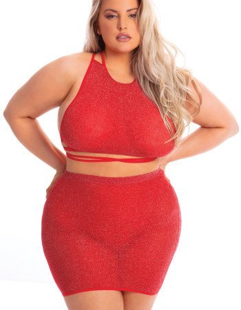 Σέξι σετ φούστα και τοπ Σέξι σετ φούστα και τοπ