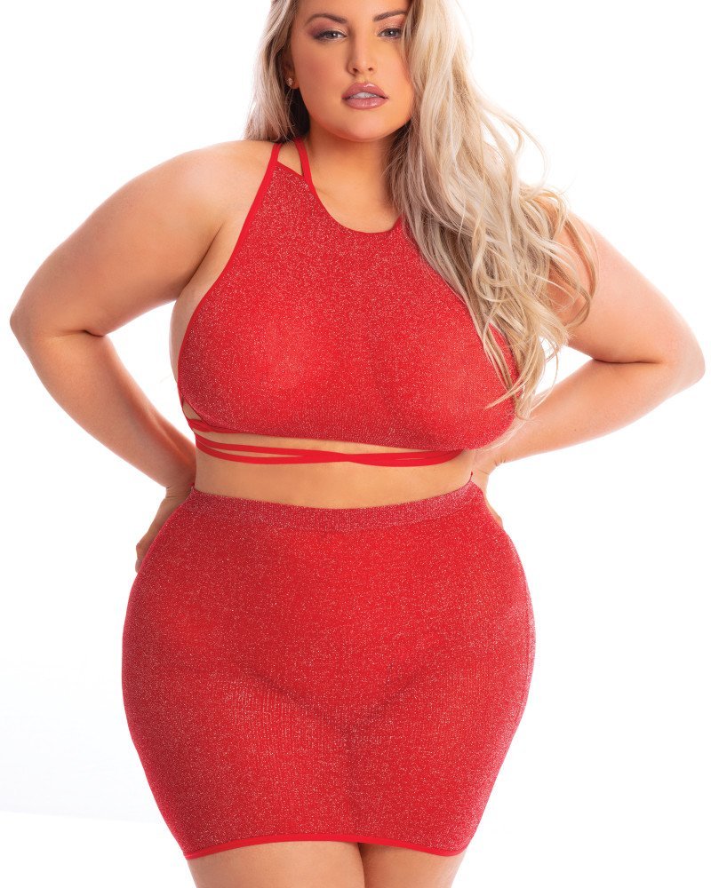 Σέξι σετ φούστα και τοπ Σέξι σετ φούστα και τοπ