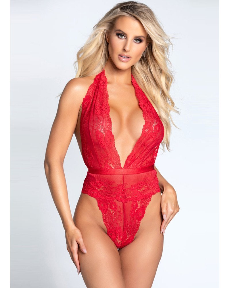 Σέξι γυναικείο δαντελένιο κορμάκι Σέξι γυναικείο δαντελένιο κορμάκι