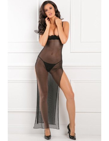 Σέξι σετ μακρύ νυχτικό και G-String 51003 Σέξι σετ μακρύ νυχτικό και G-String 51003