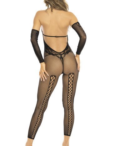 Σέξι γυναικεία ολόσωμη φόρμα και γάντια Σέξι γυναικεία ολόσωμη φόρμα και γάντια