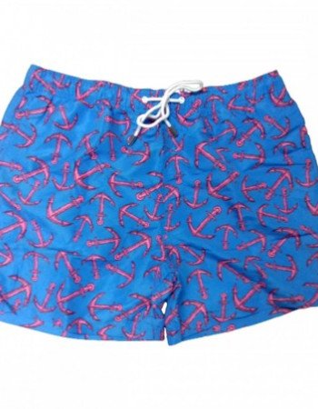 Μαγιό ανδρικό βερμούδα με άγκυρες Μαγιό ανδρικό βερμούδα με άγκυρες