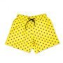 Μαγιό ανδρικό βερμούδα  Boardies κίτρινο πουά