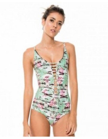 Γυναικείο εμπριμέ ολόσωμο μαγιό MALAI Γυναικείο εμπριμέ ολόσωμο μαγιό MALAI