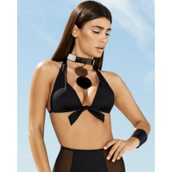 Γυναικείο Μαγιό Τρίγωνο Push up με Φιόγκο 