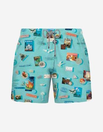 Μαγιό ανδρικό βερμούδα JOHN FRANK-TRAVEL Μαγιό ανδρικό βερμούδα JOHN FRANK-TRAVEL