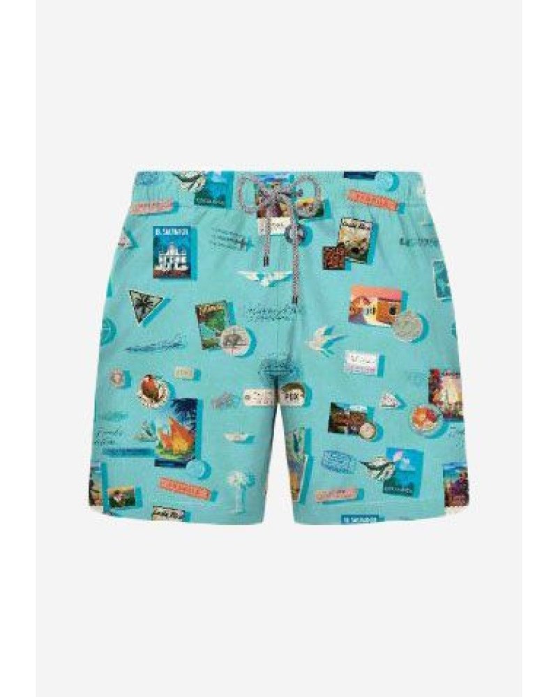 Μαγιό ανδρικό βερμούδα JOHN FRANK-TRAVEL Μαγιό ανδρικό βερμούδα JOHN FRANK-TRAVEL