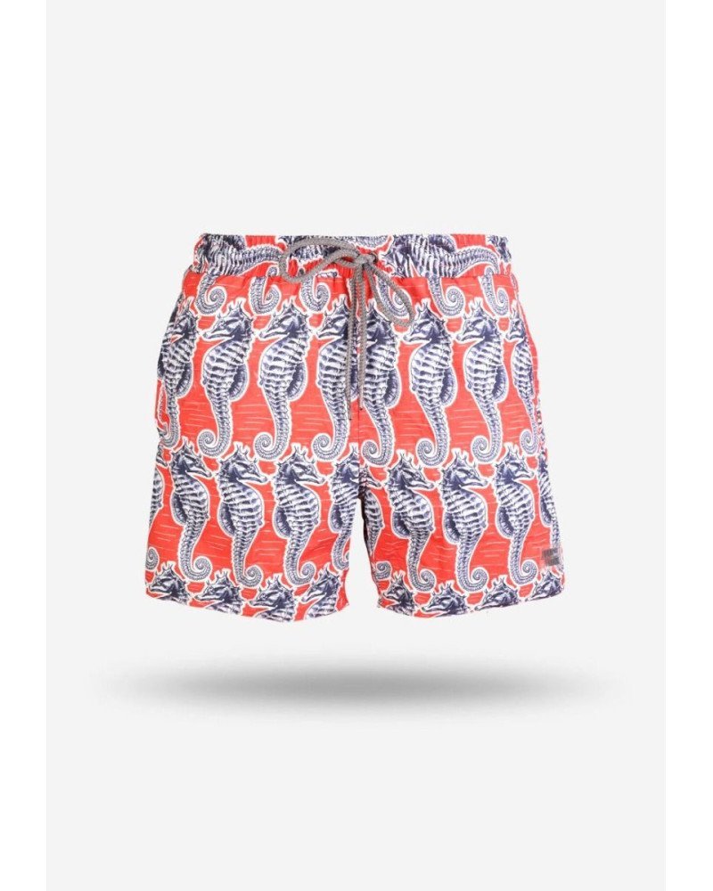 Μαγιό ανδρικό βερμούδα JOHN FRANK-SEAHORSE Μαγιό ανδρικό βερμούδα JOHN FRANK-SEAHORSE