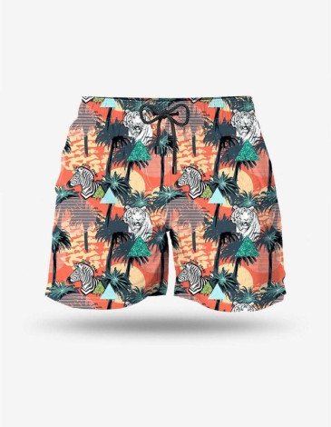 Μαγιό ανδρικό βερμούδα JOHN FRANK-BIG TWO Μαγιό ανδρικό βερμούδα JOHN FRANK-BIG TWO