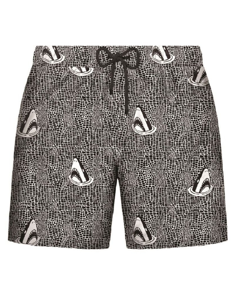 Μαγιό ανδρικό βερμούδα JOHN FRANK-SHARKS Μαγιό ανδρικό βερμούδα JOHN FRANK-SHARKS