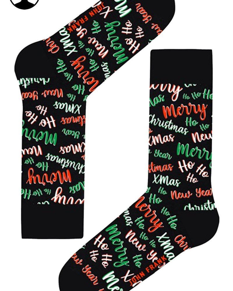 Ανδρικές κάλτσες John Frank Ho-Ho-Ho! Ανδρικές κάλτσες John Frank Ho-Ho-Ho!