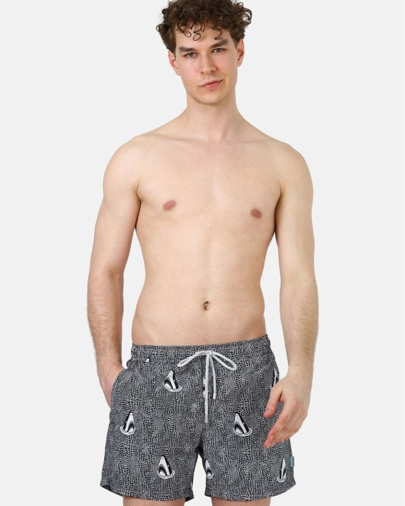 Μαγιό ανδρικό βερμούδα JOHN FRANK-SHARKS Μαγιό ανδρικό βερμούδα JOHN FRANK-SHARKS