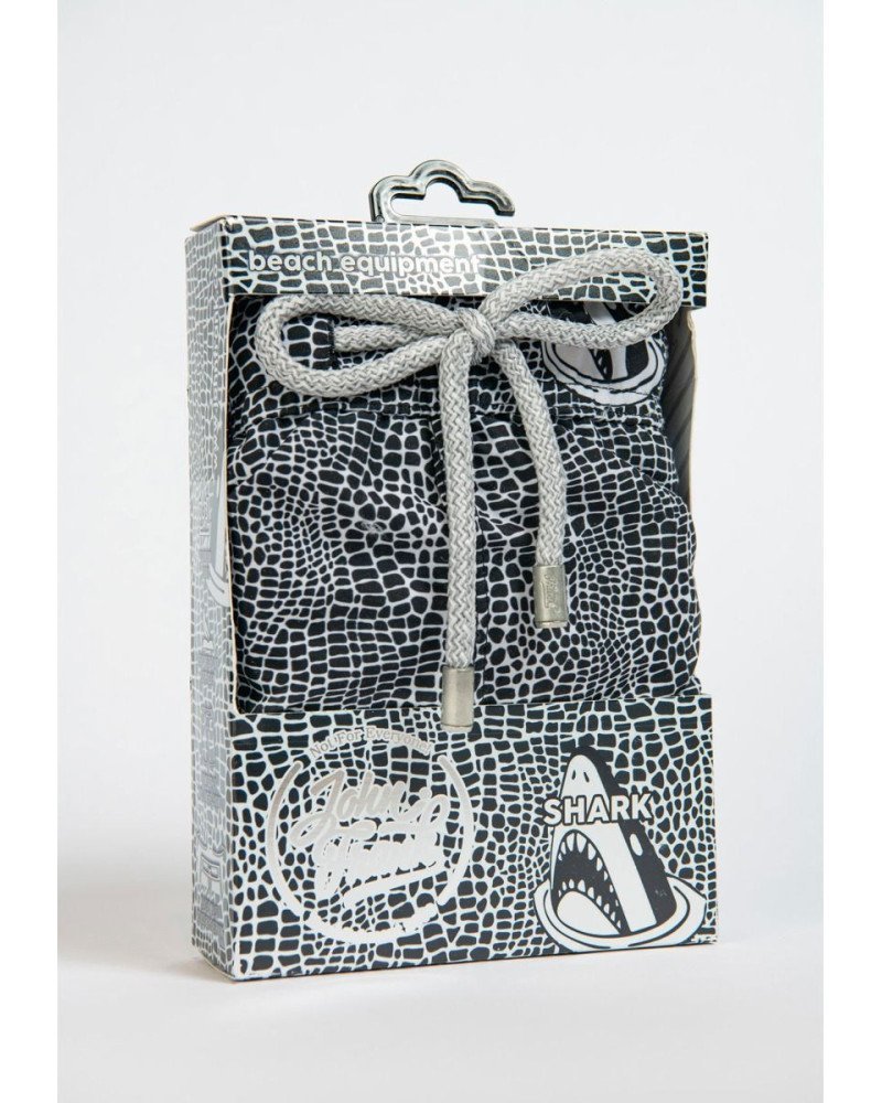 Μαγιό ανδρικό βερμούδα JOHN FRANK-SHARKS Μαγιό ανδρικό βερμούδα JOHN FRANK-SHARKS