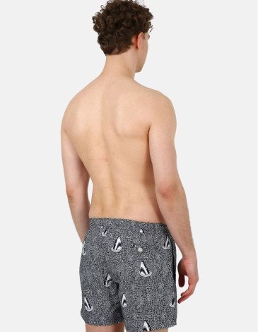 Μαγιό ανδρικό βερμούδα JOHN FRANK-SHARKS Μαγιό ανδρικό βερμούδα JOHN FRANK-SHARKS