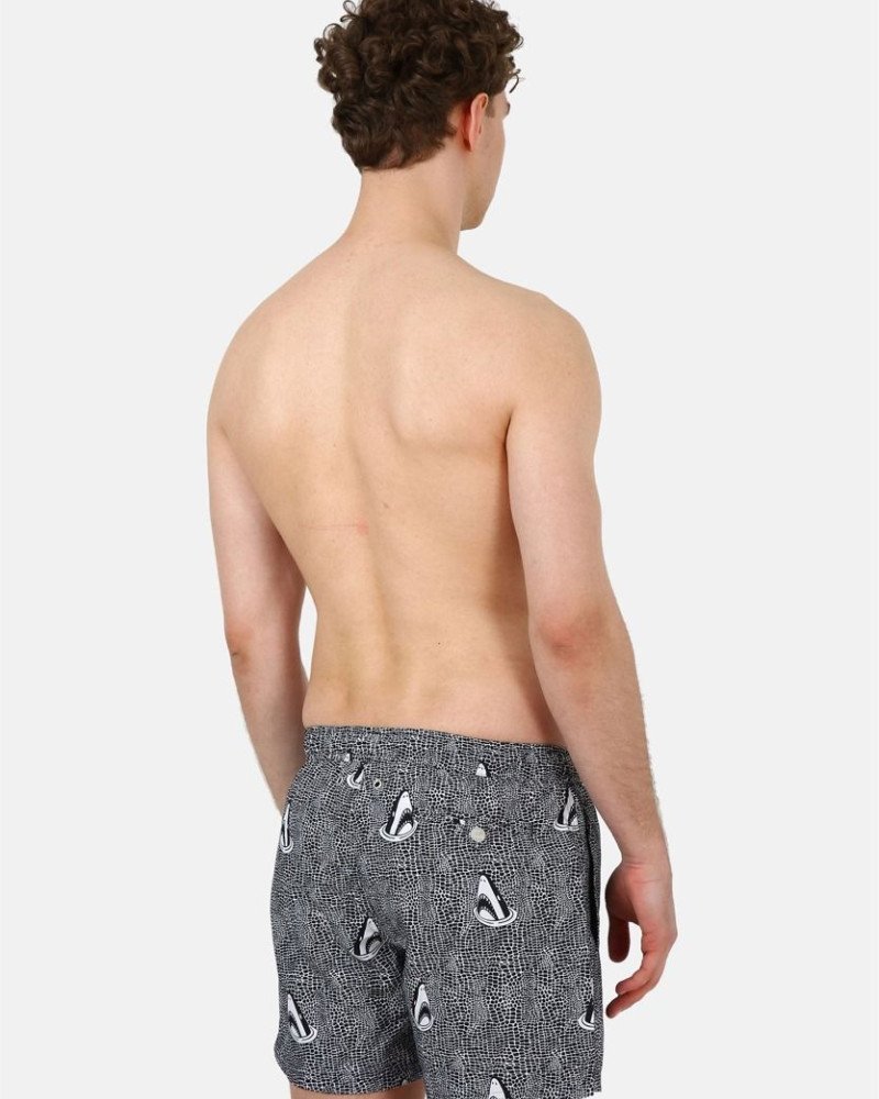 Μαγιό ανδρικό βερμούδα JOHN FRANK-SHARKS Μαγιό ανδρικό βερμούδα JOHN FRANK-SHARKS