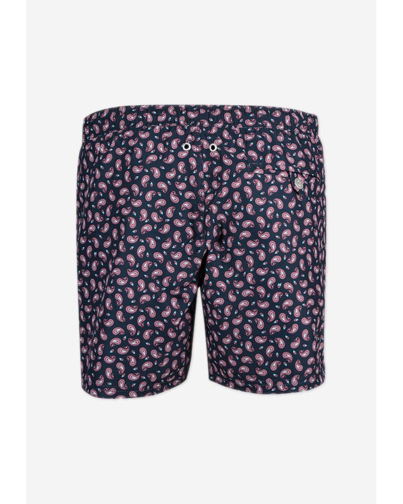 Μαγιό ανδρικό βερμούδα JOHN FRANK-PAISLEY NAVY Μαγιό ανδρικό βερμούδα JOHN FRANK-PAISLEY NAVY