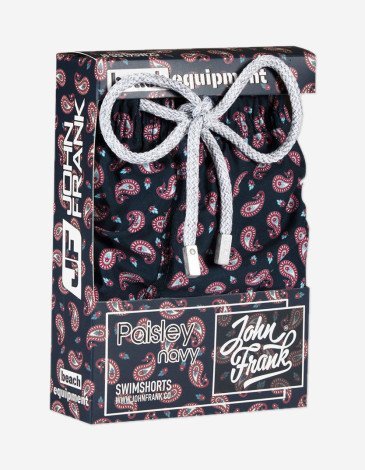 Μαγιό ανδρικό βερμούδα JOHN FRANK-PAISLEY NAVY Μαγιό ανδρικό βερμούδα JOHN FRANK-PAISLEY NAVY