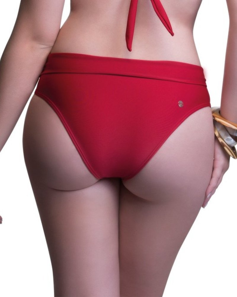 Μαγιό γυναικείο Βραζιλίας, ψηλόμεσο με κρίκο στο πλάι. Μαγιό γυναικείο Βραζιλίας, ψηλόμεσο με κρίκο στο πλάι.