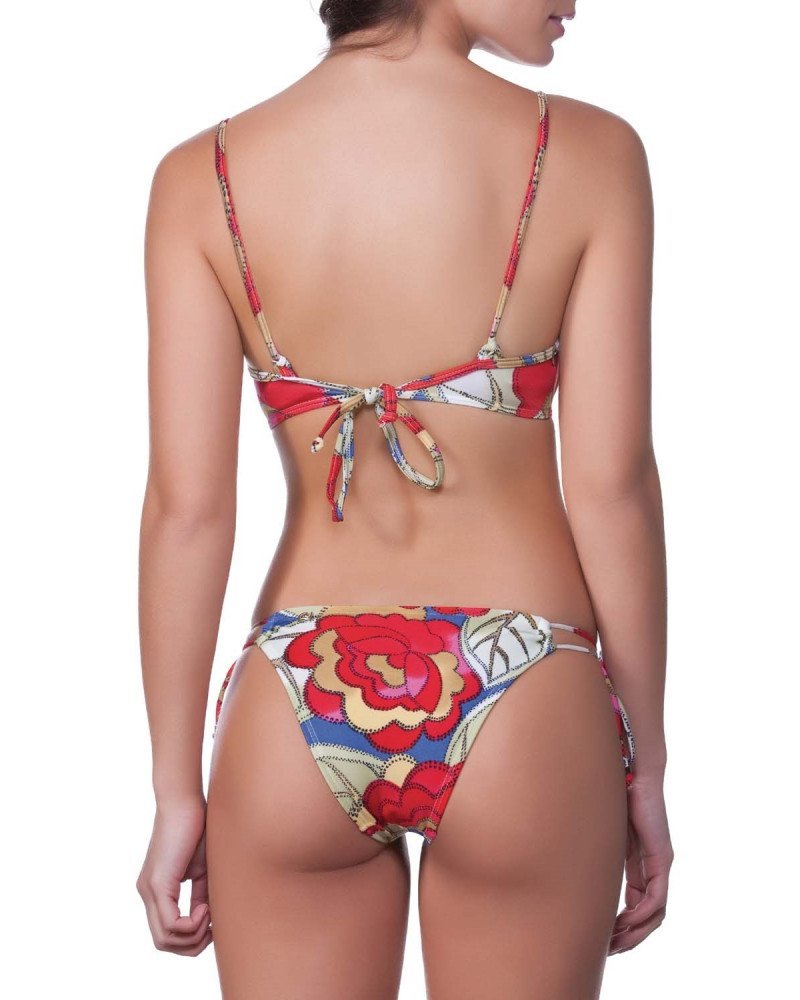 Μαγιό μπικίνι Brazil με φλοράλ σχέδιο Μαγιό μπικίνι Brazil με φλοράλ σχέδιο