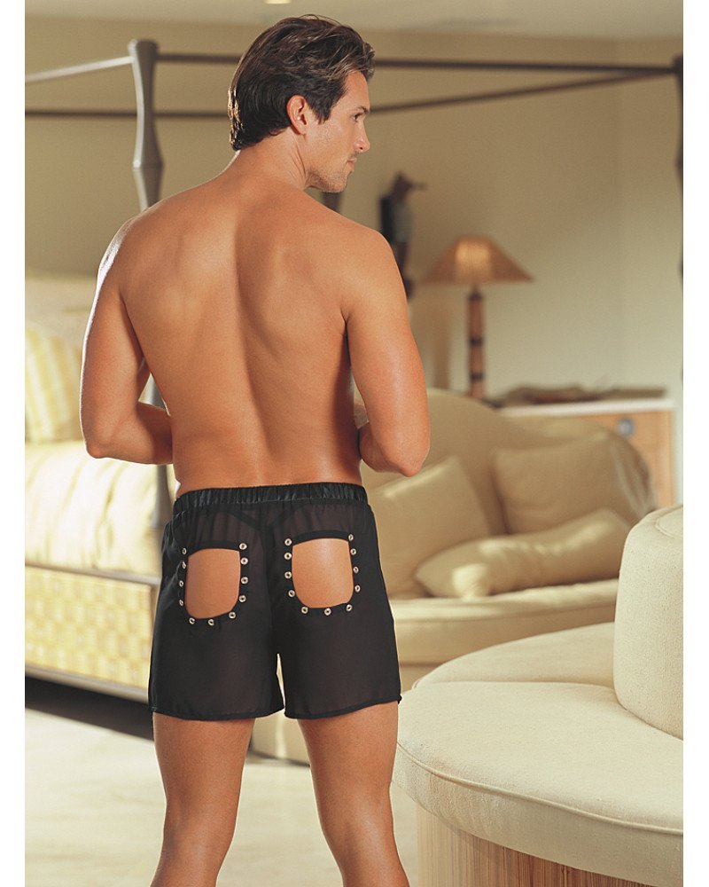 Σέξι ανδρικό μποξεράκι με αποσπώμενες τσέπες Σέξι ανδρικό μποξεράκι με αποσπώμενες τσέπες