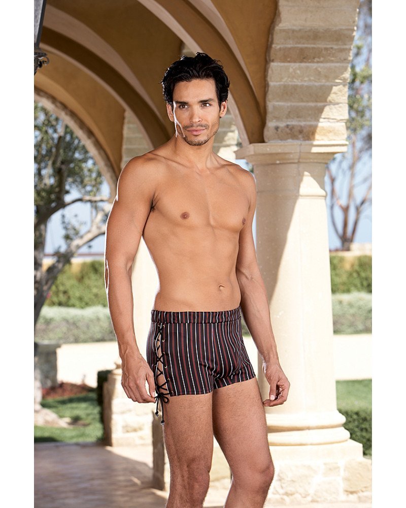 Σέξι ανδρικό μπόξερ ριγέ Σέξι ανδρικό μπόξερ ριγέ
