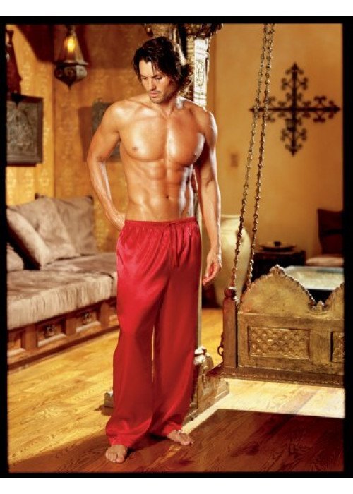 Ανδρική πιτζάμα παντελόνι σατέν Ανδρική πιτζάμα παντελόνι σατέν