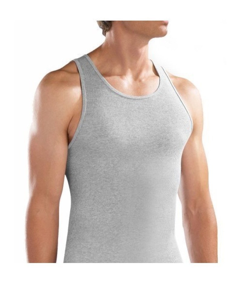 Ανδρική βαμβακερή φανέλα ΧΜ rib πλέξη