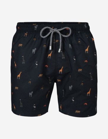 Μαγιό ανδρικό βερμούδα JOHN FRANK zoo Μαγιό ανδρικό βερμούδα JOHN FRANK zoo